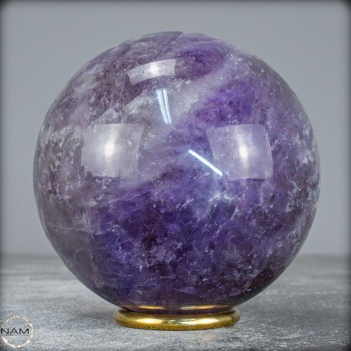 Natuurlijke topkwaliteit paarse fluoriet Bol- 1195.11 g, Antiek en Kunst, Curiosa en Brocante