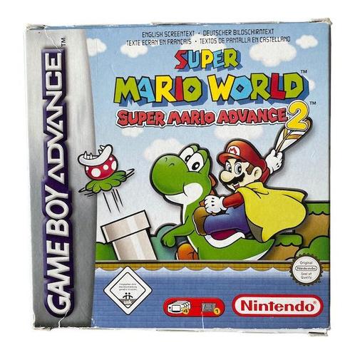 Super Mario World Super Mario Advance 2 - EUR (Doosje +, Spelcomputers en Games, Games | Nintendo Game Boy, Verzenden