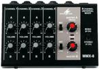 Microfoon mixer met 8 mono kanalen, Muziek en Instrumenten, Nieuw, 5 tot 10 kanalen, Microfooningang, Verzenden