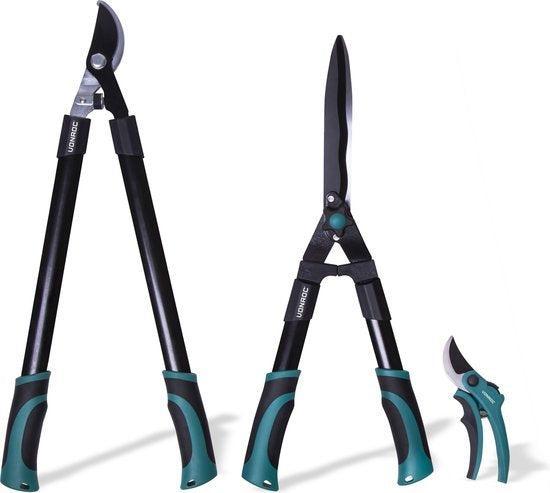 2dekans | VONROC Snoeischaren set / snoeiset - 3-delig -, Doe-het-zelf en Verbouw, Gereedschap | Overige machines, Zo goed als nieuw