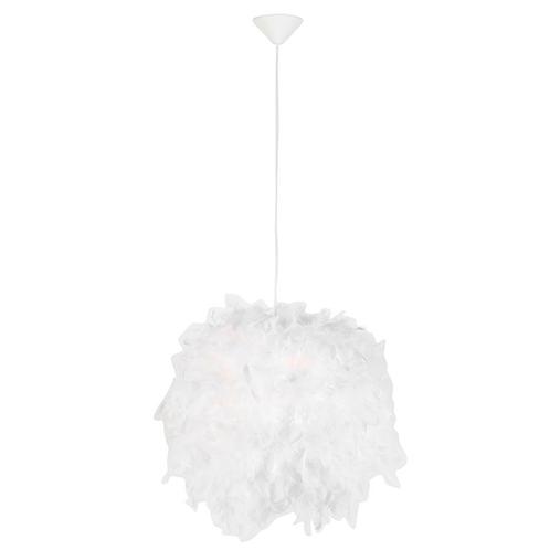 Landelijke hanglamp wit - Feather, Huis en Inrichting, Lampen | Hanglampen, Nieuw, Overige materialen, 75 cm of meer