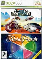 Xbox 360 Burnout Paradise: The Ultimate Box + Trivial Pursui, Spelcomputers en Games, Games | Xbox 360, Verzenden, Zo goed als nieuw