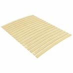 vidaXL Bedlattenvervanging met 17 latten 90x200 cm, 90 cm, Eenpersoons, Bruin, Verzenden
