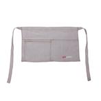 GGM Gastro | (2 stuks) Bistro schort - kort - Denim look- |, Huis en Inrichting, Keuken | Textiel, Verzenden, Nieuw, Grijs, Schort