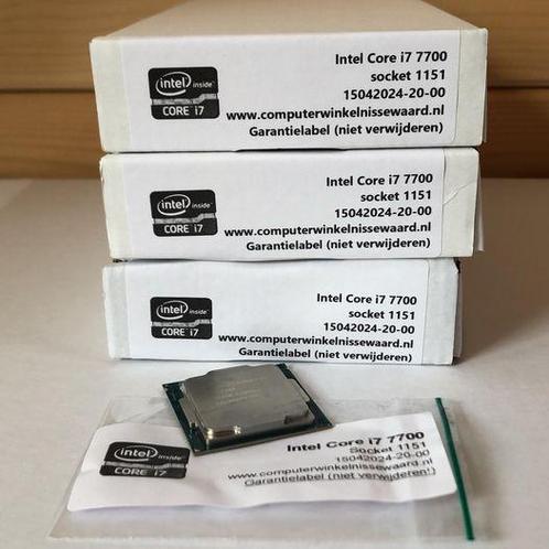 Intel processor i7 7700 3,2Ghz (turbo 4,2)  socket 1151, Computers en Software, Overige Computers en Software, Nieuw, Ophalen of Verzenden