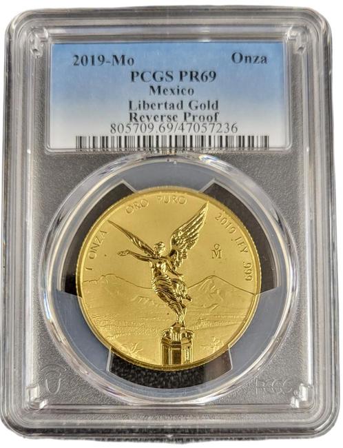 Gouden Mexican Libertad - 1 oz 2019 Reverse Proof -  Oplage, Postzegels en Munten, Munten | Amerika, Zuid-Amerika, Losse munt