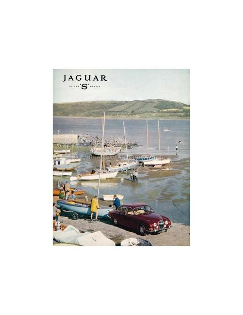 1963 JAGUAR 3.4 AND 3.8 LITRE S-TYPE BROCHURE ENGELS, Boeken, Auto's | Folders en Tijdschriften