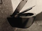 Wandcloset mat zwart randloos hangend toilet - 0031, Doe-het-zelf en Verbouw, Sanitair, Ophalen, Nieuw, Toilet