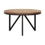 *WOONWINKEL* DTP Home Odeon Ronde Salontafel Teakhout 60 Cm, Huis en Inrichting, Tafels | Salontafels, Verzenden, Nieuw