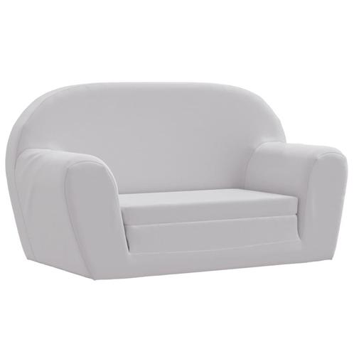 vidaXL Loungestoel voor kinderen uitklapbaar lichtgrijs, Kinderen en Baby's, Kinderkamer | Overige Meubels, Nieuw, Verzenden