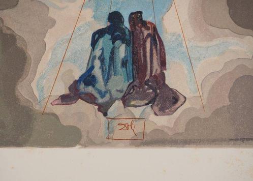 Salvador Dali (1904-1989) - Paradis 15 : Extase de Dante, Antiek en Kunst, Kunst | Schilderijen | Modern