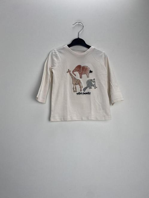 Name It Longsleeve / Wit / Maat 74, Kinderen en Baby's, Babykleding | Maat 74