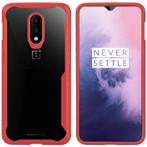 ProGuard OnePlus 7 Hoesje Hybrid Bumper Rood, Verzenden, Nieuw, Hoesje of Tasje