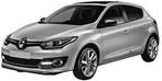 Renault Megane 2014-2016 Zwart/Wit Koplamp Links (Koplampen), Auto-onderdelen, Verlichting, Nieuw, Verzenden