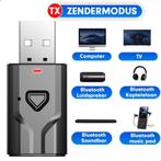 2 in 1 USB Bluetooth 5.0 Zender en Ontvanger - Bereik tot 15, Audio, Tv en Foto, Luidsprekers, Ophalen of Verzenden, Zo goed als nieuw