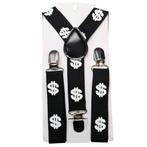 Fako Fashion® - Kinder Bretels - Print - Dollars - 65cm -, Verzenden, Nieuw