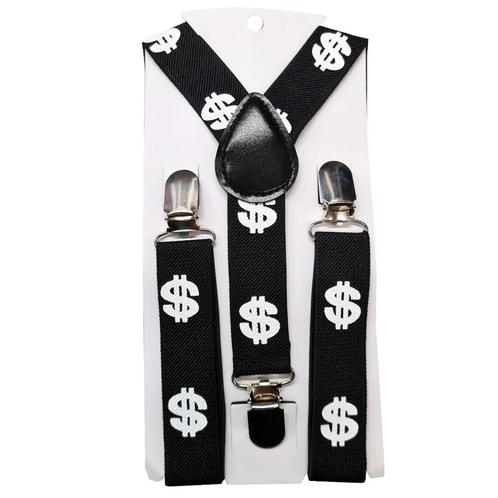 Fako Fashion® - Kinder Bretels - Print - Dollars - 65cm -, Kinderen en Baby's, Kinderkleding | Overige, Verzenden
