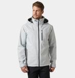 Helly Hansen Crew Hooded Jacket 2.0 | Heren | Grey Fog, Watersport en Boten, Ophalen of Verzenden, Nieuw, Helly Hansen