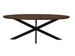 Jesper Oval Brown 240 cm-31034, Huis en Inrichting, Tafels | Eettafels, Ophalen of Verzenden, Nieuw