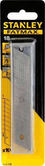10 Stanley FatMax reserve afbreekmesjes 18 mm, Doe-het-zelf en Verbouw, Gereedschap | Handgereedschap, Verzenden, Nieuw