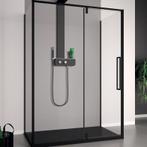 Douchecabine Lacus Murano 140 cm Helder Glas Met Klapdeur, Doe-het-zelf en Verbouw, Ophalen of Verzenden, Nieuw, Douche