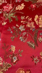 Prestigevoos lampasso in stijl San Leucio gestikt in de, Antiek en Kunst, Antiek | Kleden en Textiel