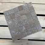 MTC Travertin Bruin Gezoet 4,8x4,8 Mozaiek 30,5x30,5cm, Nieuw, Ophalen of Verzenden