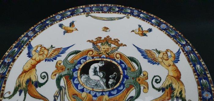Gien - Serveerschaal - Aardewerk - Décor Renaissance - 19e, Antiek en Kunst, Antiek | Glas en Kristal