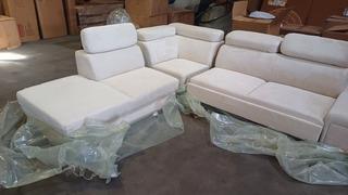 Hoekbank Slaapbank 280x240, SanderZ, Creme, 2025 beschikbaar voor biedingen