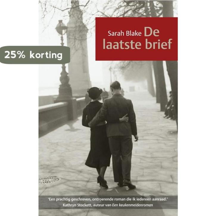 De laatste brief 9789047516095 Sarah Blake, Boeken, Romans, Zo goed als nieuw, Verzenden