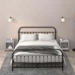 vidaXL Nachtkastjes 2 st 40x35x50 cm grijs sonoma, Huis en Inrichting, Minder dan 45 cm, Verzenden, Nieuw, Minder dan 55 cm
