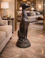 Beeld, XL Bronze Greyhound Dog - 89 cm - Brons - 2025