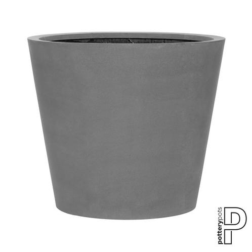 Plantenbak Bucket - Grijs Ø68 x (H)60 cm - Ø68 x (H)60 cm, Tuin en Terras, Planten | Tuinplanten, Ophalen of Verzenden