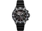 Emporio Armani Diver AR11515 Horloge - Siliconen - Zwart - Ø, Sieraden, Tassen en Uiterlijk, Horloges | Heren, Verzenden, Nieuw