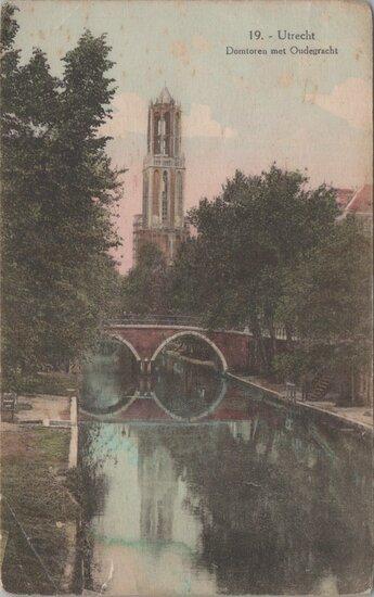 UTRECHT - Domtoren met Oudegracht, Verzamelen, Ansichtkaarten | Nederland, Verzenden