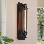 Retro Vintage Edison Wandlamp Industrieel Zwart, Verzenden, Nieuw