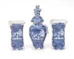 Een driedelig kaststel, Holland, Delft, 19e eeuw, Antiek en Kunst, Antiek | Meubels | Kasten