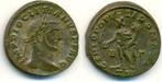 Follis Ae 25 Siscia Roemisches Kaiserreich: Diocletianus,..., Postzegels en Munten, Verzenden