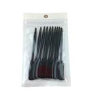 Eyelash Comb Wimperkam Lang Zwart 10 Stuks, Verzenden, Nieuw