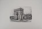 Bernard Buffet (1928-1999) - Paris : Arc de Triomphe &, Antiek en Kunst