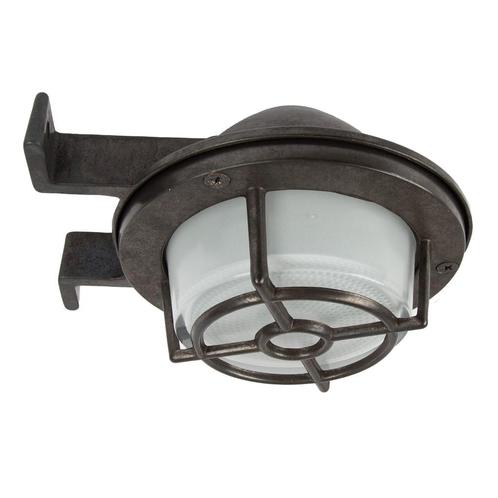 Neptunes Wandlamp Zwart Brons Buitenverlichting, Tuin en Terras, Buitenverlichting, Verzenden