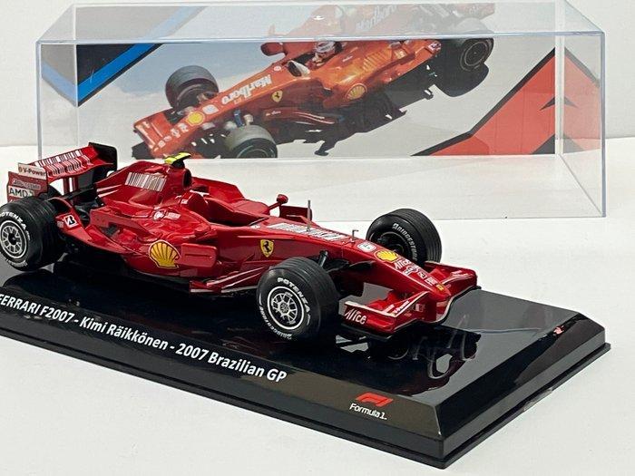 Ferrari - Kimi Räikkönen - 2007 - Schaal 1/24 modelauto, Verzamelen, Automerken, Motoren en Formule 1