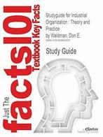 Studyguide for Industrial Organization: Theory . Reviews., Boeken, Studieboeken en Cursussen, Cram101 Textbook Reviews, Zo goed als nieuw
