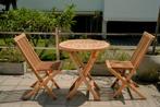 Teakea Teakhouten Tuinset Compact – 2 Inklapbare Stoelen +, Verzenden, Nieuw