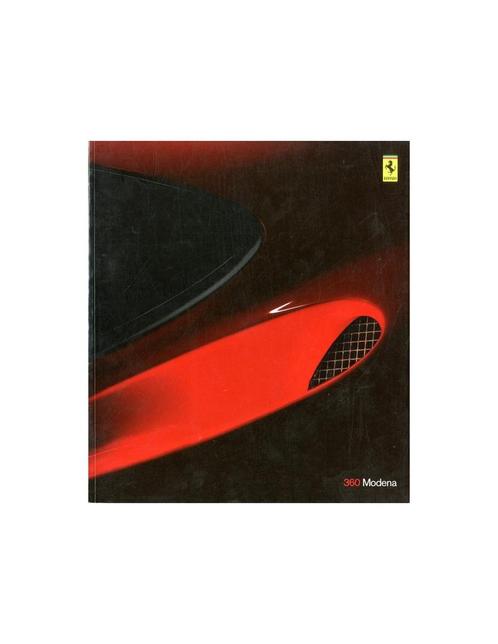 2002 FERRARI 360 MODENA BROCHURE 1504/99, Boeken, Auto's | Folders en Tijdschriften, Ferrari