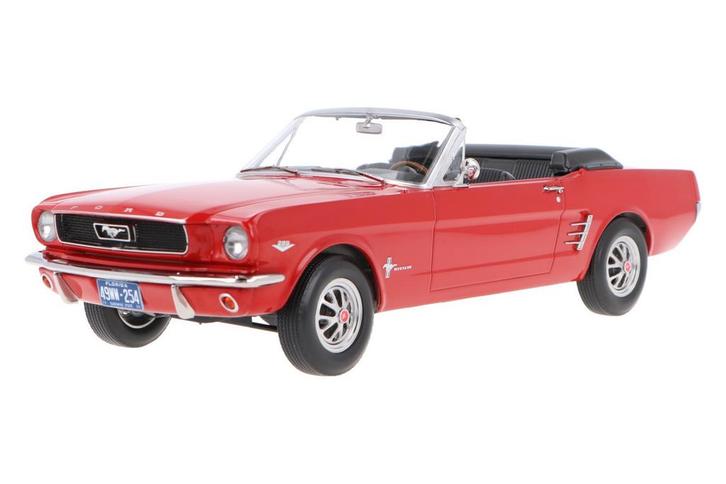 Ford Mustang Cabriolet 182810 Norev  Modelauto 1:18  1966, Hobby en Vrije tijd, Modelauto's | 1:18, Verzenden