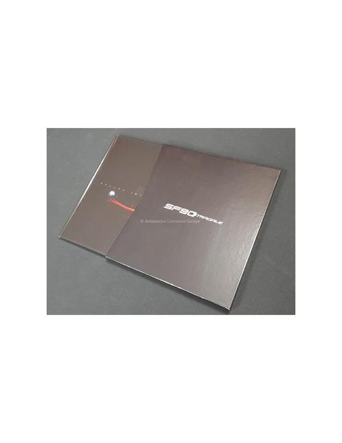 2020 FERRARI SF90 STRADALE HARDCOVER BROCHURE ENGELS, Boeken, Auto's | Folders en Tijdschriften, Ferrari