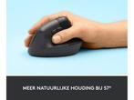 Logitech Lift - Verticale ergonomische muis - Rechtshandig -, Computers en Software, Muizen, Verzenden, Zo goed als nieuw