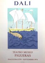 Salvador Dalí (after) - Teatro Museo Figueras - Inauguración, Antiek en Kunst, Kunst | Tekeningen en Foto's