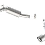 Borla 14-15 Camaro SS 6.2L V8 RWD Single Split Rr Exit, Ophalen of Verzenden, Nieuw